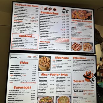 Tasa2Go - Menu - Egyptian Near Me - Fullerton, California