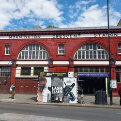 Mornington Crescent Tube Station - Outside