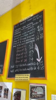 Menu photo 1 Damien's Belgian Waffle Richmond, BC