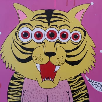 Fouladi Projects - Grrrrr!!! (Here on display right now! 2/21/15) - Art Galleries Near Me