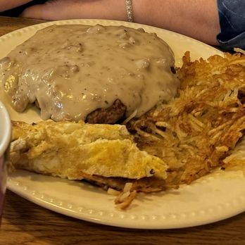 TB's Diner - Country Fried Steak and eggs and hashbrowns. Excellent!! - Breakfast & Brunch Near Me - Townsend, Montana TB's Diner - Country Fried Steak and eggs and hashbrowns. Excellent!! - Breakfast & Brunch Near Me - Townsend, Montana