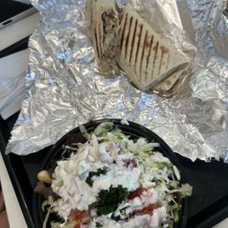 Beef Pita Wrap & Dynamite Beef Fries Beef Pita Wrap & Dynamite Beef Fries
