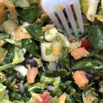 Chopt Creative Salad Co. - The lack of softness and browning on the sweet potato makes me sad - Salad Near Me - Atlanta, Georgia