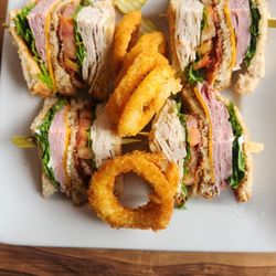 Sunglow Restaurant - Sandwiches and fried onion rings