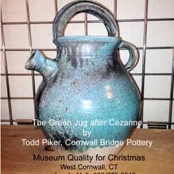 Cornwall Bridge Pottery Store - Todd Piker after Cezanne's The Green Jug