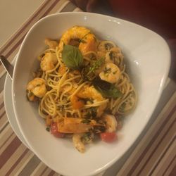 Casa Pizza - Shrimp Pasta