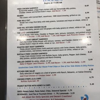 Sand Hill Kitchen - Lunch for sandwich menu - Breakfast & Brunch Near Me - Asheville, North Carolina Sand Hill Kitchen - Lunch for sandwich menu - Breakfast & Brunch Near Me - Asheville, North Carolina