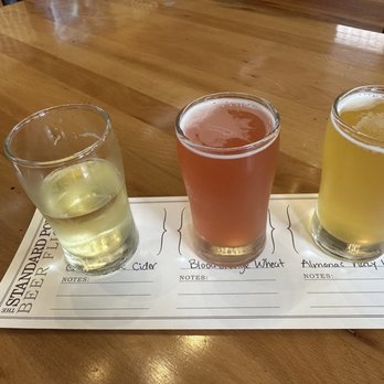 The Standard Pour - Beer sampler - Salad Near Me - Sonora, California