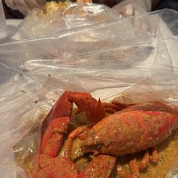 Lobster Boil and Combo of Crab and Shrimp Boil