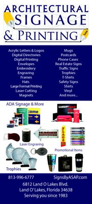 Architectural Signage & Printing