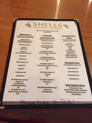 Menu photo 6 Sea Shells Seafood Express Warner Robins, GA Menu photo 6 Sea Shells Seafood Express Warner Robins, GA