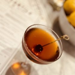 Club Car Bar - Maker's Mark Manhattan