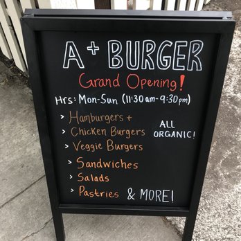 A+ Burger - Burgers Near Me - Oakland, California A+ Burger - Burgers Near Me - Oakland, California