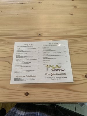 Menu photo 8 The Yellow Window Cafe & BBQ Big Rapids, MI Menu photo 8 The Yellow Window Cafe & BBQ Big Rapids, MI