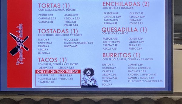 Menu photo 6 Taqueria El Fundador Phoenix, AZ Menu photo 6 Taqueria El Fundador Phoenix, AZ