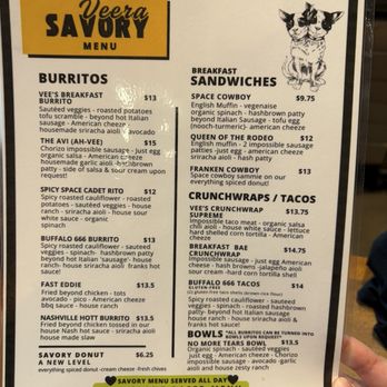 Veera Donuts - Menu - Donuts Near Me - Missoula, Montana