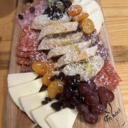 Meat and cheese board