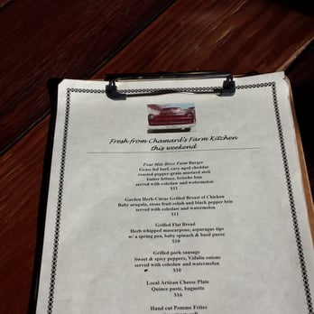 Chamard Vineyards - Barn menu - Wineries Near Me - Clinton, Connecticut Chamard Vineyards - Barn menu - Wineries Near Me - Clinton, Connecticut