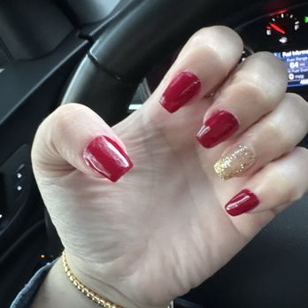 Nai's Nails N more - My nails :) I wanted the ring nail to kind of look like stars and she did it wonderfully. - Nail Technicians Near Me Nai's Nails N more - My nails :) I wanted the ring nail to kind of look like stars and she did it wonderfully. - Nail Technicians Near Me