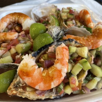 Mariscos El Picosito - Prepared oysters - Mexican Near Me - Santa Maria, California