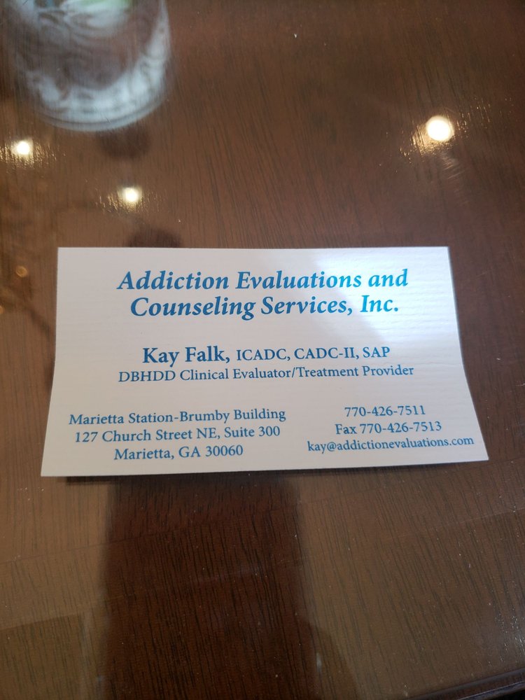 Addiction Evaluations and Counseling Services,Inc - grief counselor in Marietta, GA