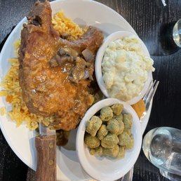 Fried Smothered Pork Chop