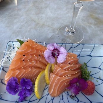 Wabi on Rose - Scottish Salmon Sashimi - Sushi Bars Near Me - Venice, California Wabi on Rose - Scottish Salmon Sashimi - Sushi Bars Near Me - Venice, California