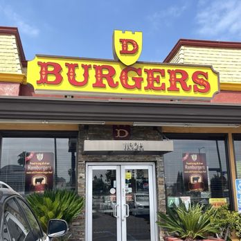 D Burgers - Front of restaurant - Burgers Near Me - Whittier, California