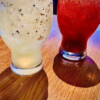 Doughbird - Spicy Blackberry Margarita blanco tequila, habanero pepper, tajin, fresh lime. - Comfort Food Near Me - Tucson, Arizona