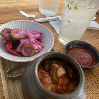 O'Kims - Kim Chee , pickled radish and Lilikkoi Lemonade. One of the BEST Kim Chee around! - Korean Near Me - Honolulu, Hawaii O'Kims - Kim Chee , pickled radish and Lilikkoi Lemonade. One of the BEST Kim Chee around! - Korean Near Me - Honolulu, Hawaii