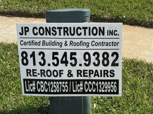 JP Construction Logo