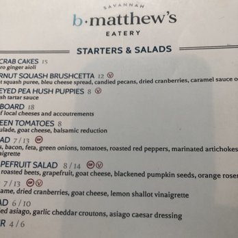 B Matthews Eatery - Menu & name. - New American Near Me - Savannah, Georgia B Matthews Eatery - Menu & name. - New American Near Me - Savannah, Georgia