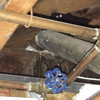 Bison Plumbing - Old pipe that was rotted and leaking when the kitchen sink ran. - Plumbing Near Me - Warren, Michigan
