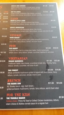 Menu photo 4 Devil Burger Queenstown, OTA Menu photo 4 Devil Burger Queenstown, OTA