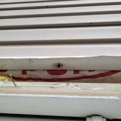 Atlantic Millwork & Cabinetry - Nails in the aluminum caused leaks.