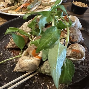 Four Guys Oc Lau Quan - Oc Toi Nuong Tieu (Grilled Buttered Peppercorn Sea Whelks) - Bars Near Me - Duluth, Georgia