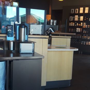 Starbucks - Bar view from front door - Coffee & Tea Near Me - Beaumont, California