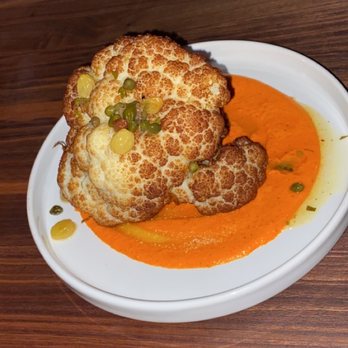 Postino Grant - Roasted cauliflower with romesco sauce - Wine Bars Near Me - Tucson, Arizona Postino Grant - Roasted cauliflower with romesco sauce - Wine Bars Near Me - Tucson, Arizona