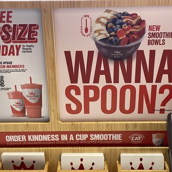 Smoothie King - Upsize!! Oh yeah! - Juice Bars & Smoothies Near Me - Round Rock, Texas