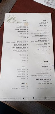 Menu photo 6 Little Rascal New York, NY