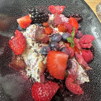 Marigold By Jean-Georges - Vanilla chia breakfast pudding. - French Near Me - Keswick, Virginia Marigold By Jean-Georges - Vanilla chia breakfast pudding. - French Near Me - Keswick, Virginia