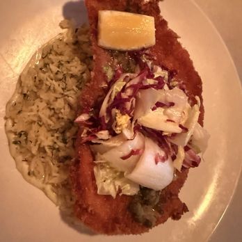 Wooden City - Spokane - Chicken Schnitzel, a must have!!!!! - New American Near Me - Spokane, Washington