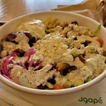 Agapé Mediterranean - Lamb bowl - Mediterranean Near Me - Columbus, Ohio