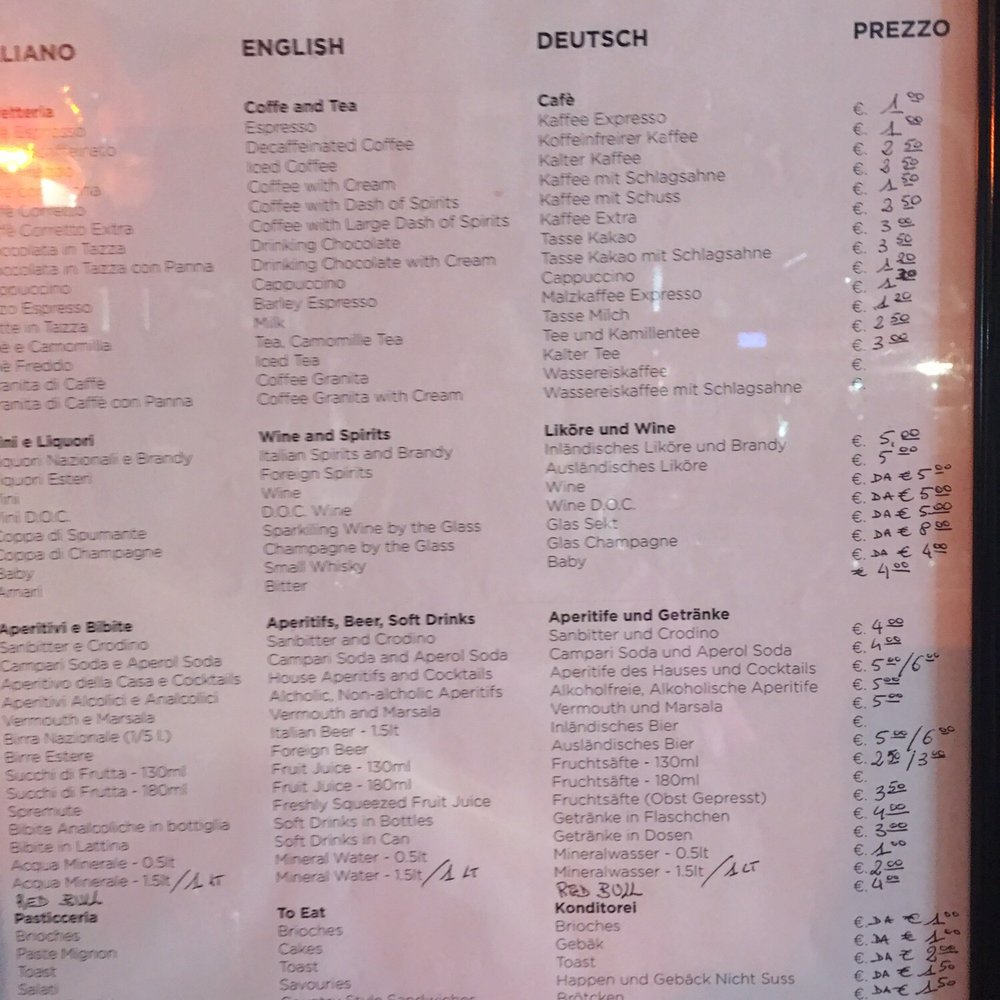 Shaker - Drinks menu - Italian Near Me - Lucca, LU