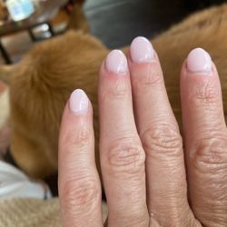 Indigo Nail Lounge - Red cuticles