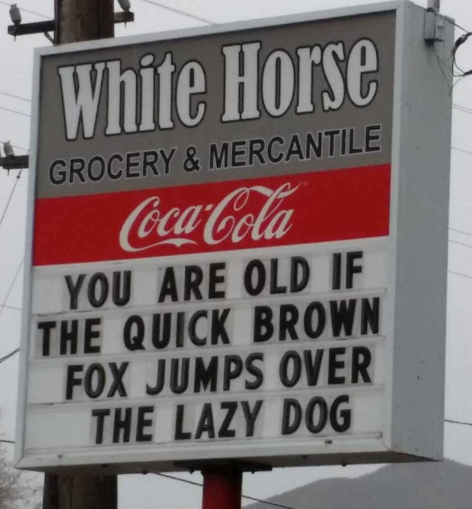 WHITE HORSE GROCERY & MERCANTILE Updated October 2024 388 Hwy 55