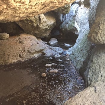 The Grotto - The grotto. There's water back there, not much but some. - Hiking Near Me - Malibu, California The Grotto - The grotto. There's water back there, not much but some. - Hiking Near Me - Malibu, California