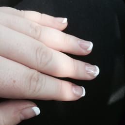 No chip French manicure! :D
