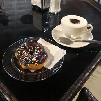 Sinbad Hookah Cafe - a donut and a cup of coffee - Cafes Near Me - Austin, Texas Sinbad Hookah Cafe - a donut and a cup of coffee - Cafes Near Me - Austin, Texas