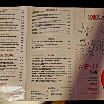 Kokai Sushi & Lounge - Menu - Japanese Near Me - Doral, Florida Kokai Sushi & Lounge - Menu - Japanese Near Me - Doral, Florida